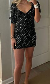 Miss Selfridge Polka dot Mini Dress Photo 0
