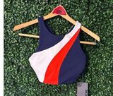 G/Fore Women’s G4 Sports Bra Blue Red White Size XS New Photo 0