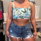 Risen Denim Shorts Photo 0