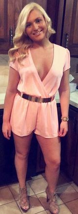 Lucy in the Sky Pink Romper! Photo 0