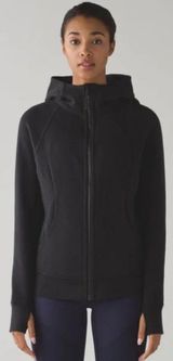 Lululemon Scuba Hoodie Light Cotton Fleece in Black Size 4 Photo 0