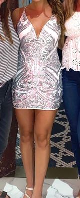 Windsor Sequin Mini Dress Photo 0