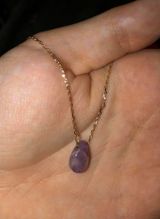 Earthbound ON HOLD FOR KYM, DO NOT BUY Purple Simplistic Necklace Photo 0