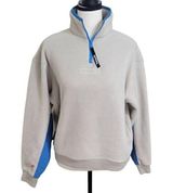 Timberland  Polartec Fleece Half Zip Jacket Sweatshirt Size M *defect Photo 0