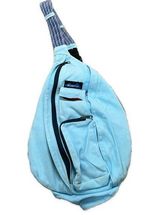 Kavu Rope Sling Bag Light Blue Crossbody Outdoor Hiking Bag Photo 0