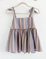Altar'd State Babydoll Stripe Peplum Tank Photo 0