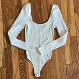 Free People Seamless Corset Long Sleeve Bodysuit Photo 0