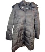 Kenneth Cole  Reaction Womens Brown Puffer Jacket Size Large Duckdown Photo 0