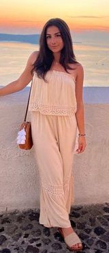 Strapless Jumpsuit Photo 0