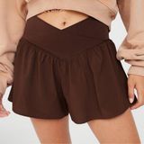Offline  Real Me Crossover Flowy Short Athletic Shorts Canyon Sun Brown L Photo 0