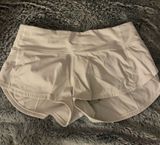 Lululemon White Speed Up Short 2.5” Photo 0