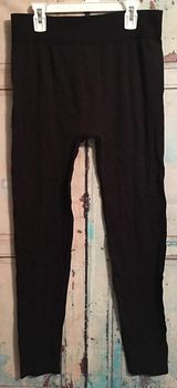 Faded Glory Black Legging Size Large. EUC Photo 0