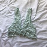 American Eagle Outfitters Light Teal Bralette Photo 0