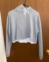Target Cropped Gray Hoodie Photo 0