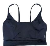 Free People Movement Black Cut Out Sports Bra Bralette Large Photo 0