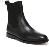 Vince Leather Bootie Black Size US8 Photo 0