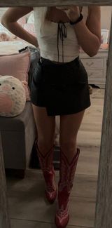 Leather Skort Photo 0