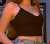 PacSun Black Cropped Tank Photo 0