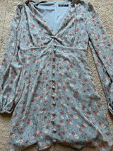 Nasty Gal Dress Floral Midi Photo 0