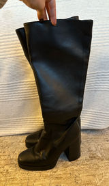 ALDO Black Knee-High Boots Photo 0