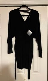 Revamped NWT Black Sweater Dress Photo 0