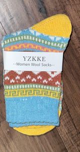 Yzkke Women’s Vintage Wool Socks Photo 0