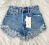 ZARA Cut-offs Jean Shorts Photo 0