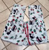 Fuzzy PJ Pants White Size M Photo 0