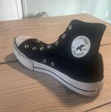 Converse Black Platform high tops Photo 0