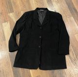 Black Womens Blazer Jacket Plus Size 20 Photo 0