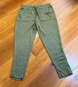 Olive Green Jogger Pants Photo 0