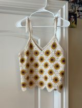 Sunflower Crochet Top Photo 0