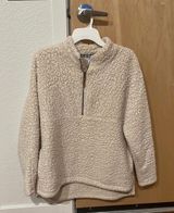 Time & Tru Sherpa Quarter Zip Photo 0