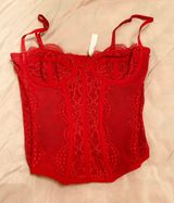 Red Corset Top Photo 0