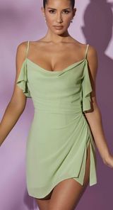 Oh Polly Peridot Dress Corset Mini Dress Photo 0