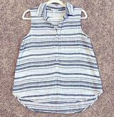 Beach Lunch Lounge | linen blend tank size small Photo 0