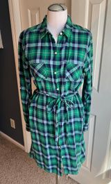 Green Plaid Dress Photo 0