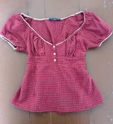 Brandy Melville Puff Sleeve Top Photo 0