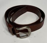 Fossil studded genuine leather belt size medium Photo 0