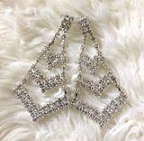 Formal Statement Earrings Silver Photo 0