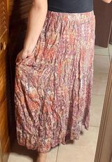 Boho Maxi Skirt Size L Photo 0