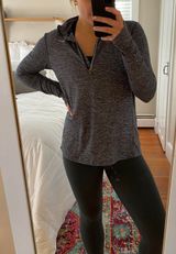 Nike Blue Running Quarter Zip Photo 0