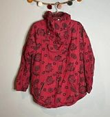 L.L.Bean Vintage  patterned kangaroo pouch pullover parka Photo 0