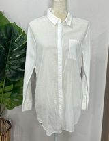 Treasure & Bond  • gauzy sheer long sleeve button down shirt Photo 0