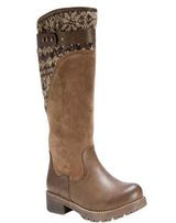 Muk Luks Kelsey Knee boots Leather sweater knit
Fall Winter water resistant Photo 0