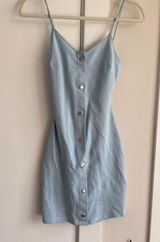 Blue Blush Baby Blue Dress Photo 0