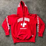 Lifeguard Lifegaurd Red Hoodie Photo 0