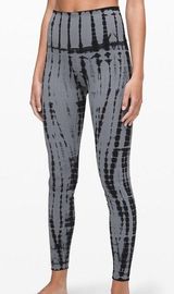 Lululemon Tie Dye Wonder Under Leggings 28” Photo 0