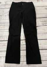KUHL Pants Womens Size 8 Black Stretch Straight Leg Hiking Outdoor Cargo Photo 0