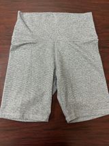 Grey Bike Shorts Size Medium Photo 0